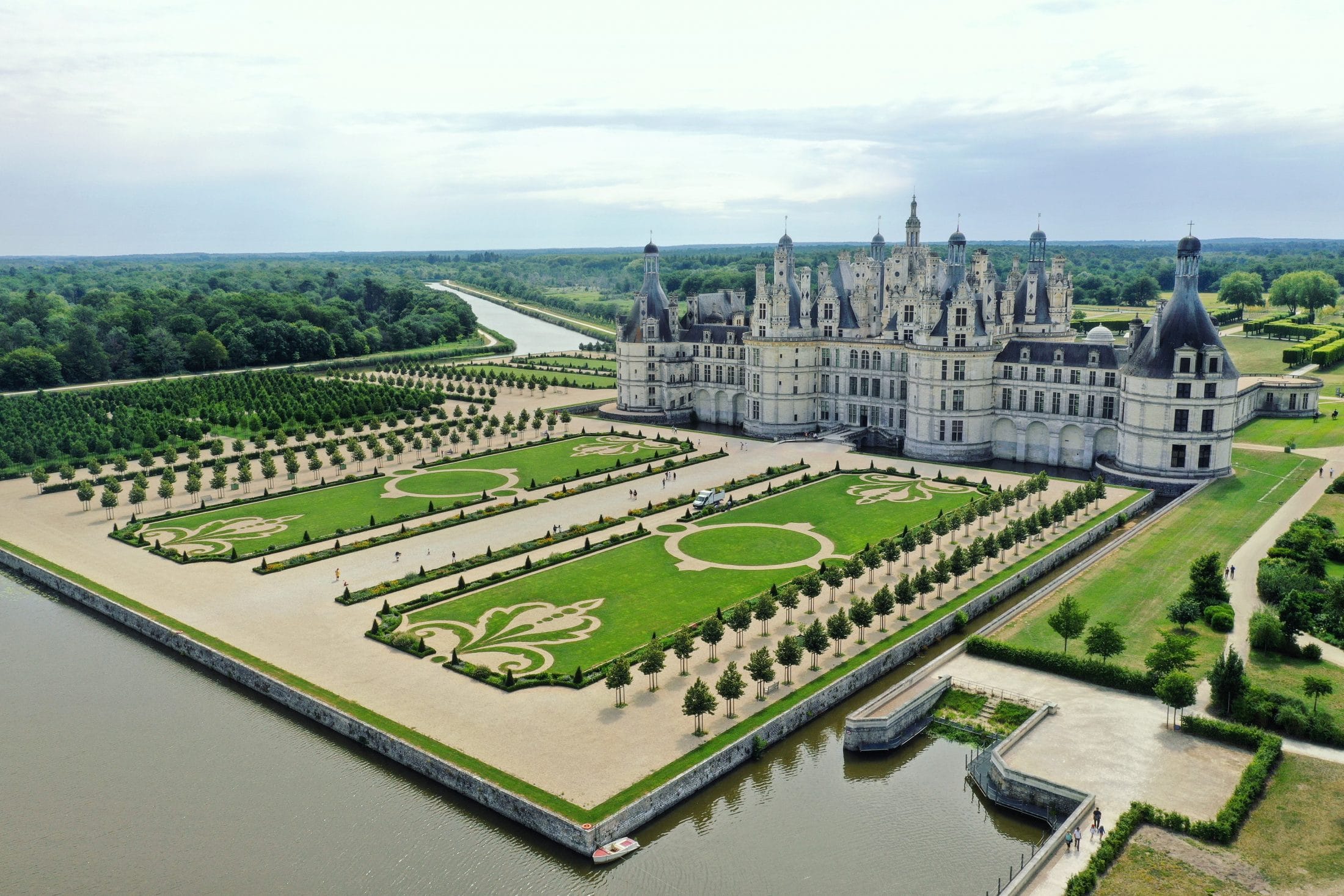 Le jardin de Chambord